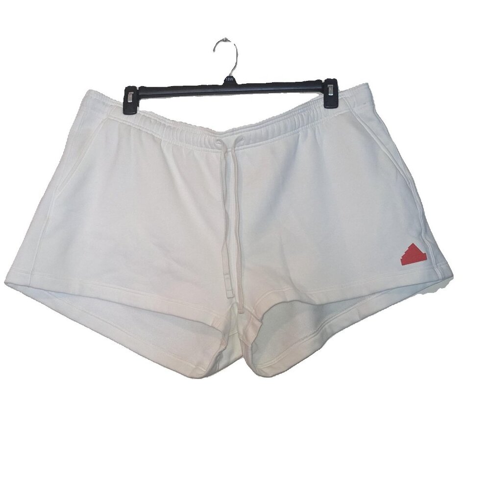 NWT Adidas 4x Womans White Multi sport shorts